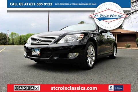 2010 Lexus LS 460 for sale at St. Croix Classics in Lakeland MN