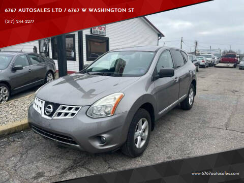 2012 Nissan Rogue for sale at 6767 AUTOSALES LTD / 6767 W WASHINGTON ST in Indianapolis IN