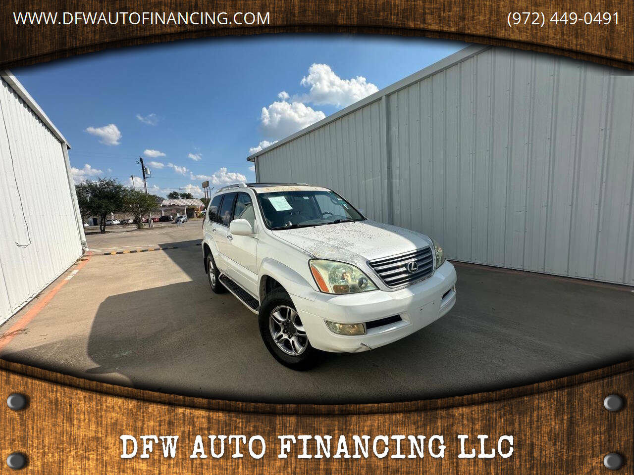 White 2008 Lexus GX 470 Base AWD 4dr SUV 1