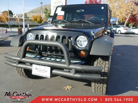 2010 Jeep Wrangler Unlimited for sale at McCarthy Wholesale in San Luis Obispo CA