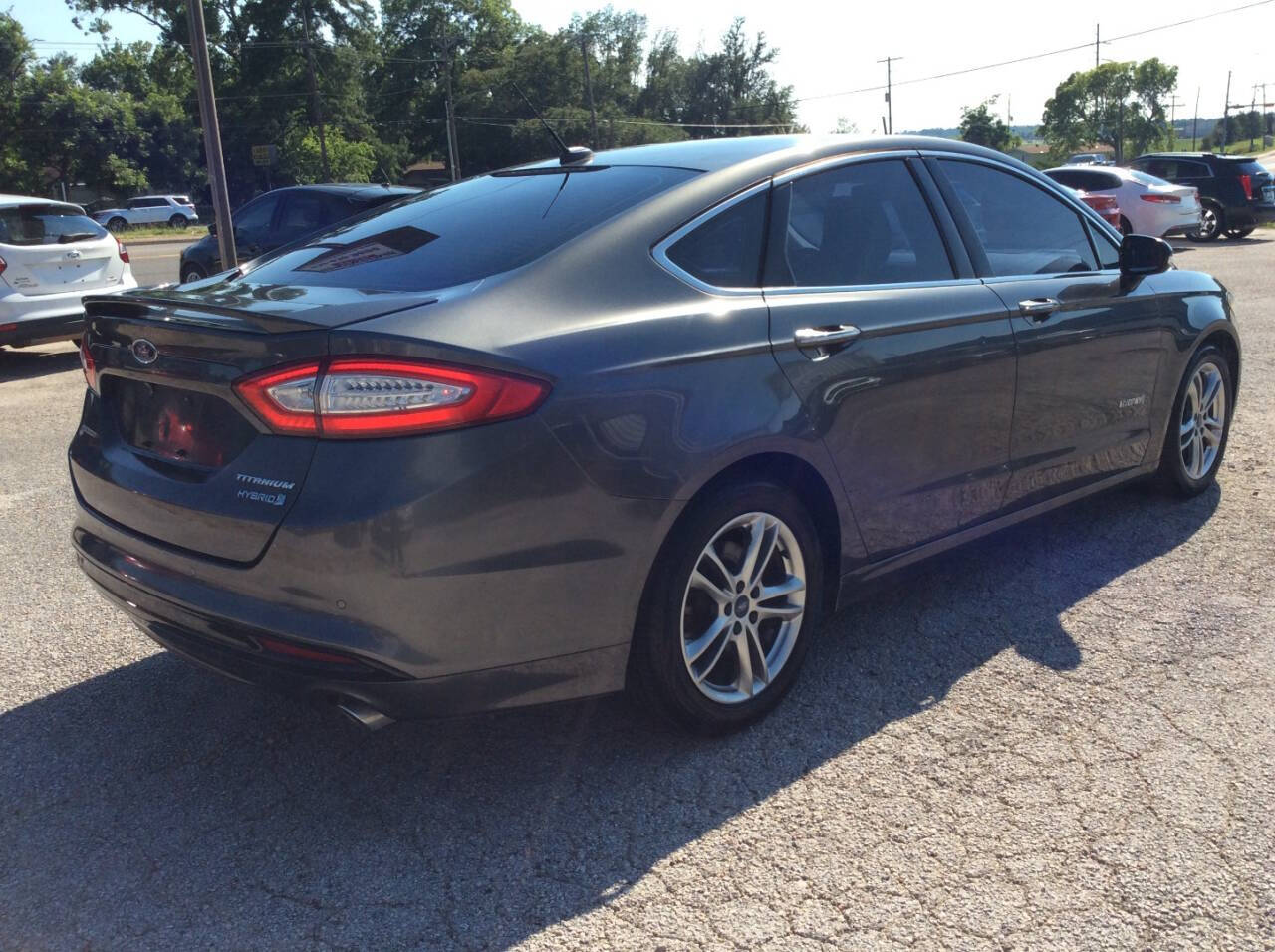 2015 Ford Fusion Hybrid for sale at SPRINGTIME MOTORS in Huntsville, TX