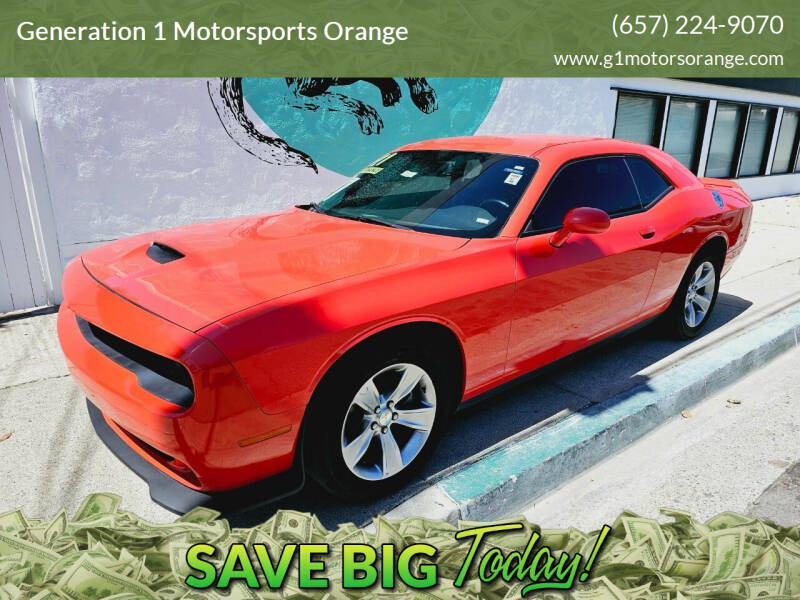 2021 Dodge Challenger for sale at Generation 1 Motorsports Orange in Orange CA