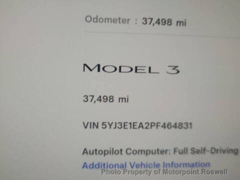 2023 Tesla Model 3