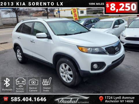 2013 Kia Sorento for sale at Daskal Auto LLC in Rochester NY