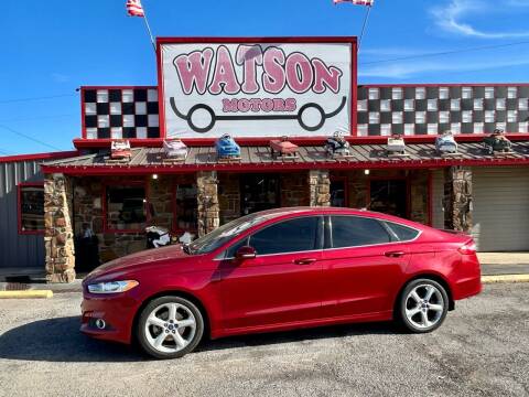 2014 Ford Fusion for sale at Watson Motors in Poteau OK