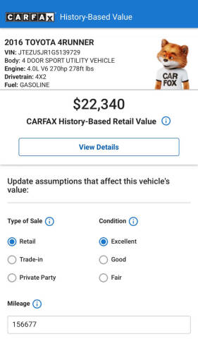 2016 Toyota 4Runner Limited