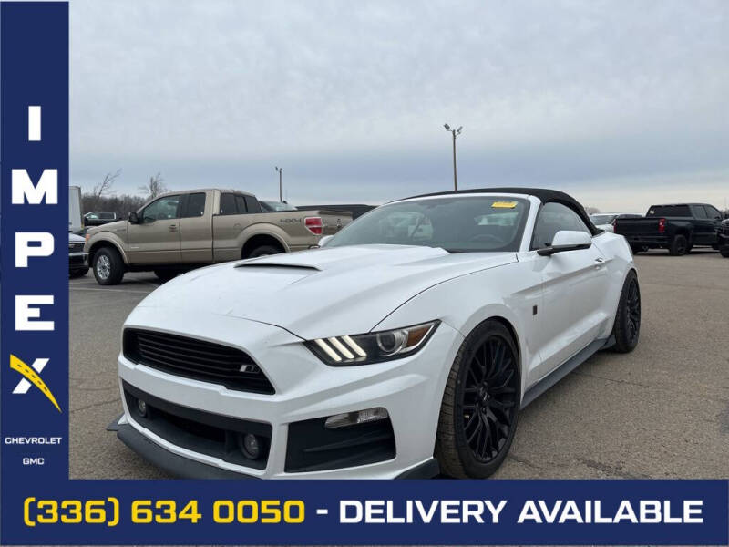 2015 Ford Mustang for sale at Impex Chevrolet GMC in Reidsville NC