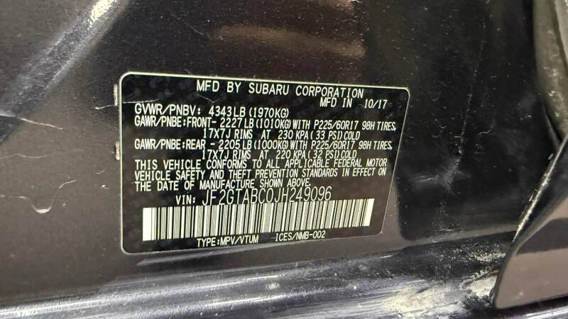 2018 Subaru Crosstrek 2.0i Premium