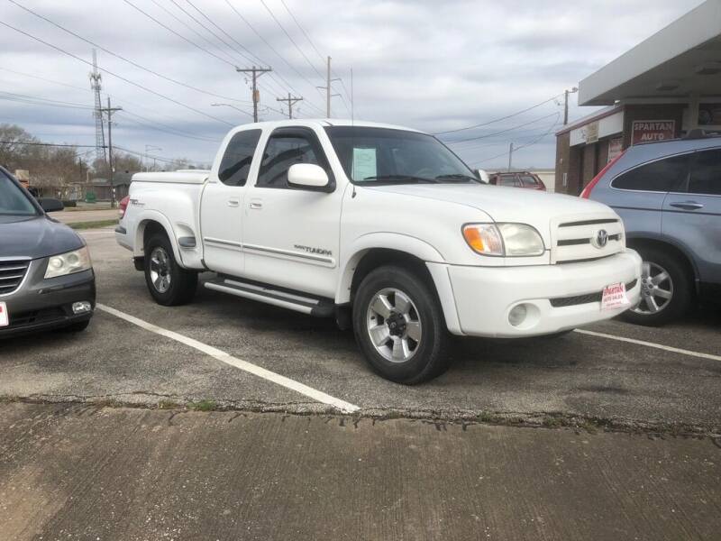 2003 Toyota Tundra for sale at Spartan Auto Sales in Beaumont TX