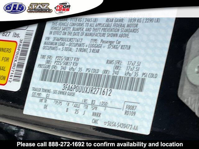 2018 Ford Fusion Hybrid S