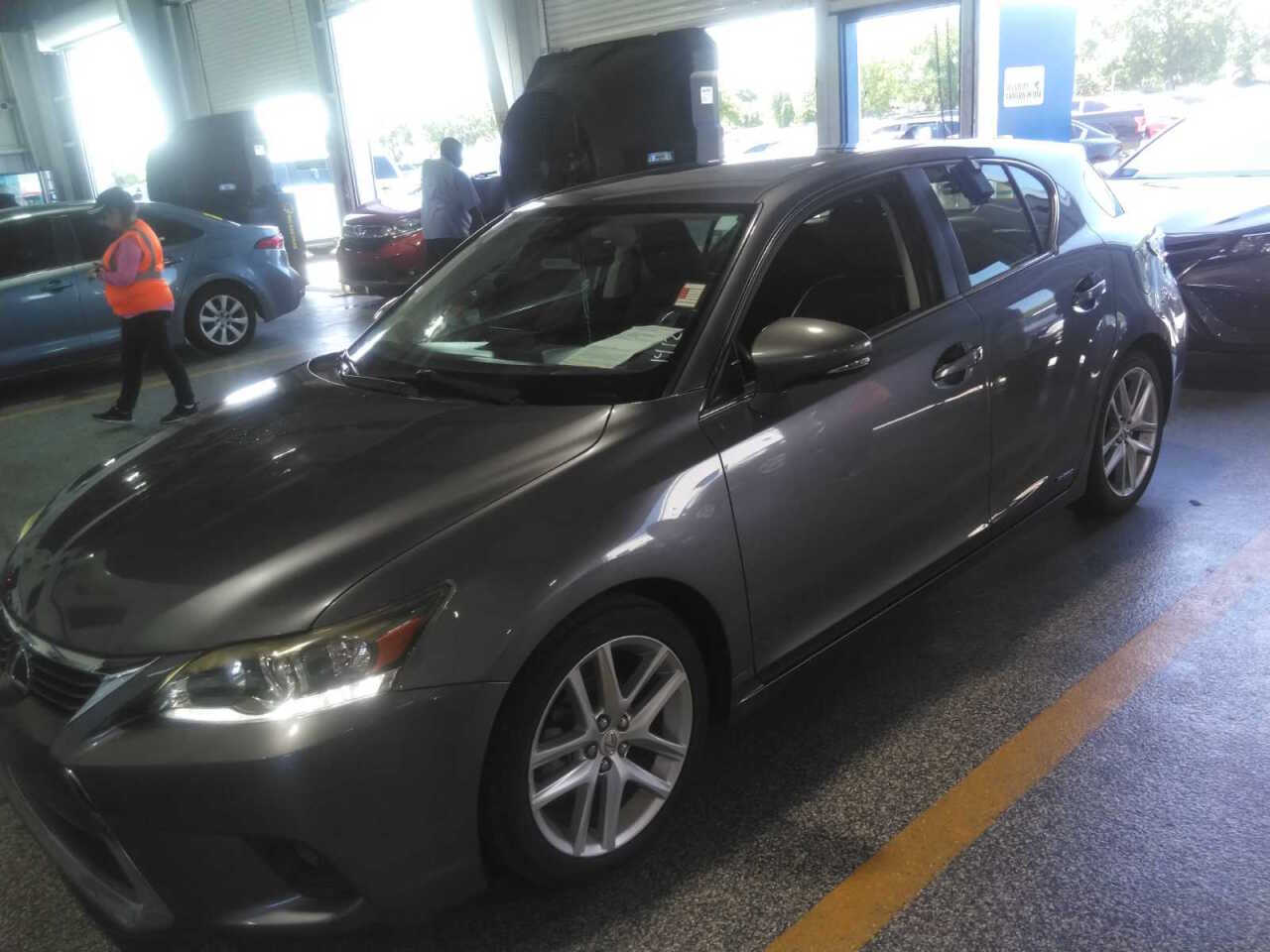 Gray 2016 Lexus CT 200h Base 4dr Hatchback 1