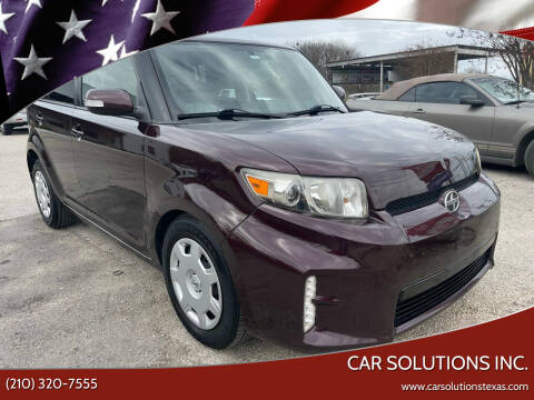 2013 Scion xB for sale at Car Solutions Inc. in San Antonio TX