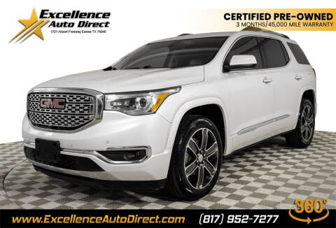 2019 GMC Acadia for sale at Excellence Auto Direct in Euless TX