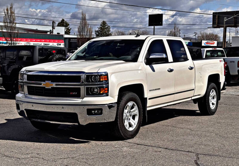 Used 2014 Chevrolet Silverado 1500 LTZ with VIN 3GCUKSEC9EG446533 for sale in Spokane, WA