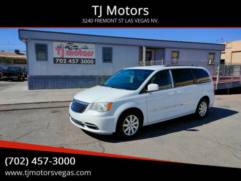 2014 Chrysler Town and Country for sale at TJ Motors in Las Vegas NV