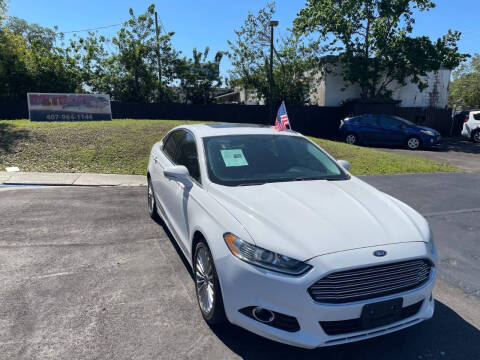 2016 Ford Fusion for sale at Detroit Cars and Trucks in Orlando FL