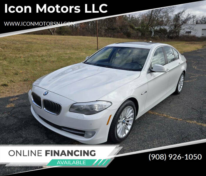 2011 BMW 5 Series for sale at Icon Motors LLC in Bridgeton NJ