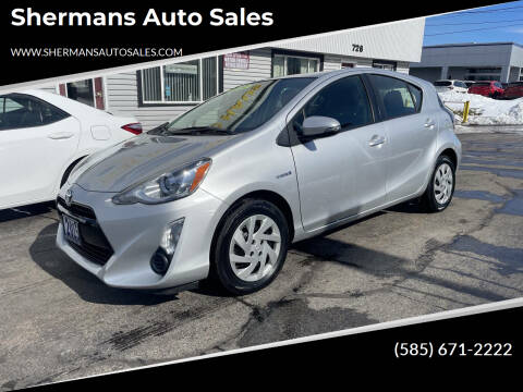 2015 Toyota Prius c for sale at Shermans Auto Sales in Webster NY