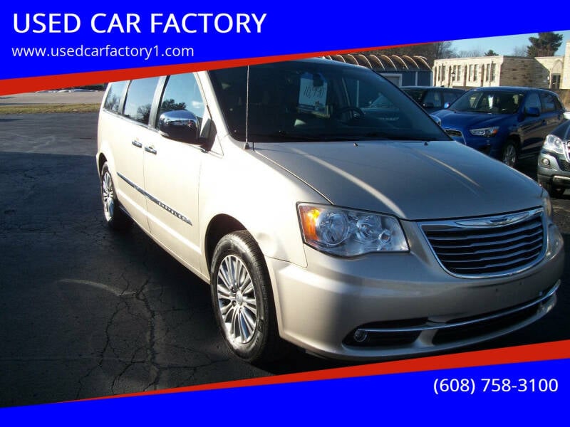 2014 Chrysler Town and Country for sale at USED CAR FACTORY in Janesville WI