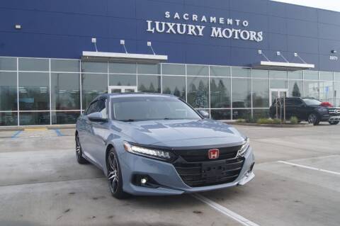 2021 Honda Accord for sale at Sacramento Luxury Motors in Rancho Cordova CA