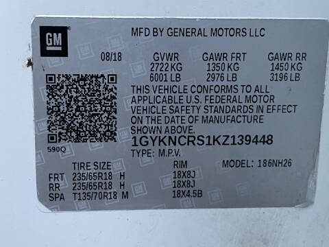 2019 Cadillac XT5 Luxury