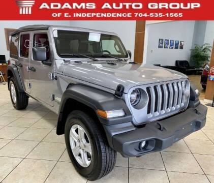 2021 Jeep Wrangler Unlimited for sale at Adams Auto Group Inc. in Charlotte NC