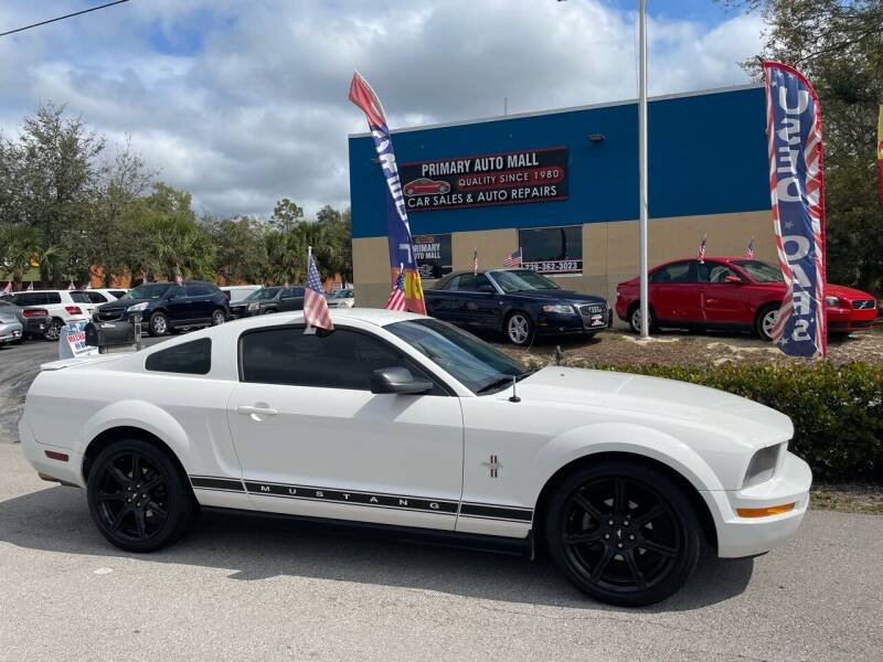 2008 Ford Mustang for sale at Primary Auto Mall in Fort Myers FL
