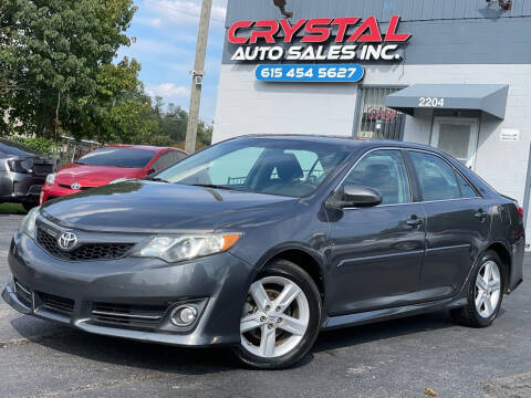 2014 Toyota Camry for sale at Crystal Auto Sales Inc in Nashville TN