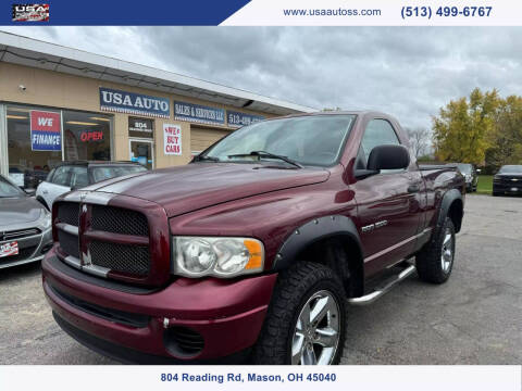 2003 Dodge Ram 1500 for sale at USA Auto Sales & Services, LLC in Mason OH