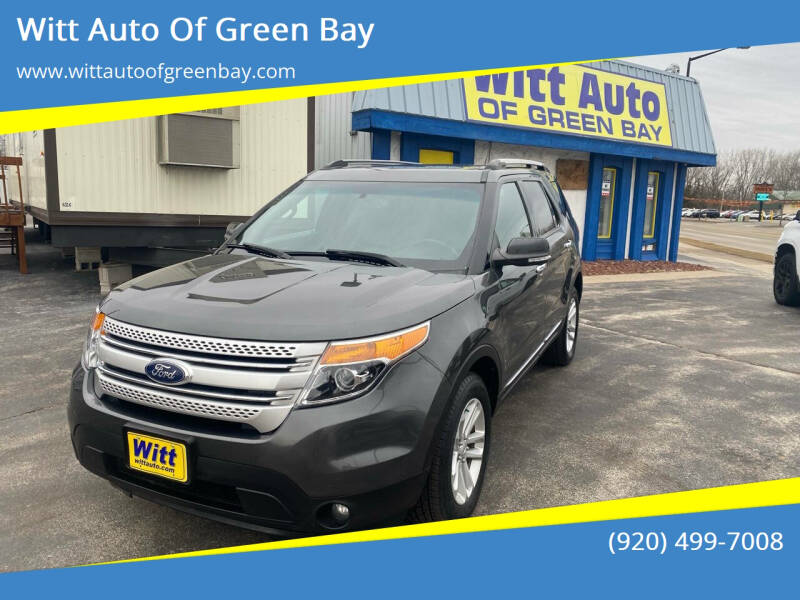 2015 Ford Explorer for sale at Witt Auto Of Green Bay in Green Bay WI