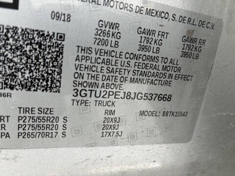 2018 GMC Sierra 1500