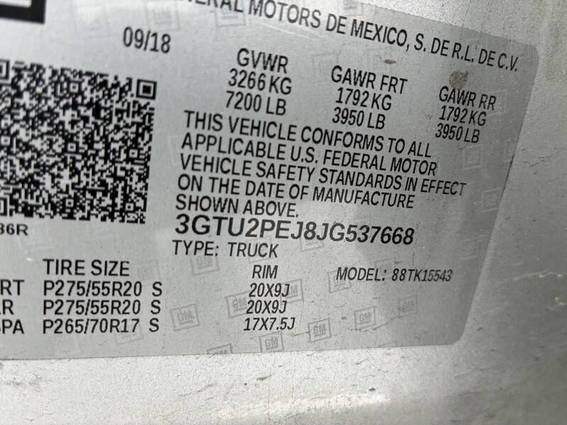 2018 GMC Sierra 1500