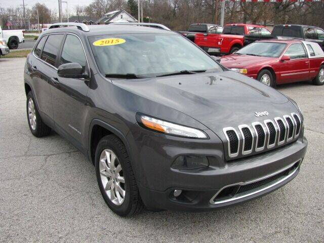 2015 Jeep Cherokee for sale at Schultz Auto Sales in Demotte IN