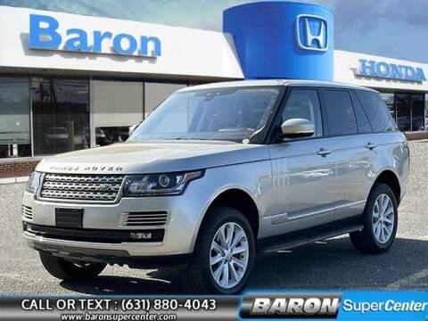 2017 Land Rover Range Rover for sale at Baron Super Center in Patchogue NY