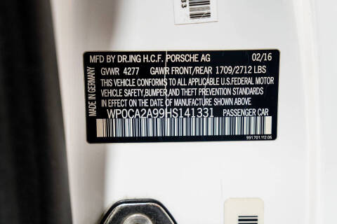 2017 Porsche 911 Carrera