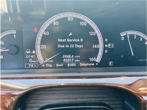 2013 Mercedes-Benz S-Class S 550