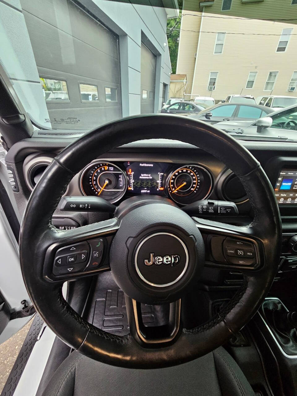 2019 Jeep Wrangler Unlimited for sale at RENOS AUTO SALES LLC in Waterbury, CT