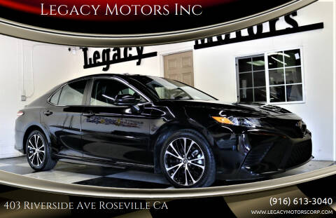 2020 Toyota Camry for sale at Legacy Motors Inc in Roseville CA