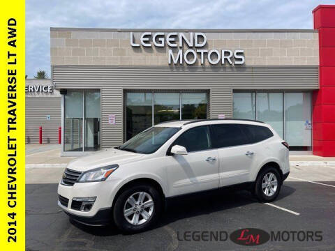 2014 Chevrolet Traverse for sale at Legend Motors of Detroit - Legend Motors of Waterford in Waterford MI