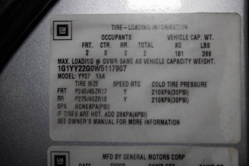 1998 Chevrolet Corvette