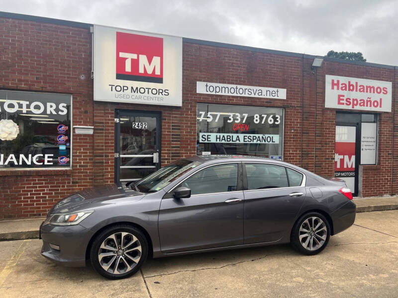 2015 Honda Accord for sale at Top Motors LLC in Portsmouth VA