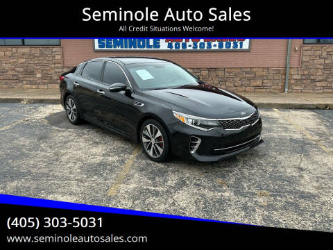 2016 Kia Optima for sale at Seminole Auto Sales in Seminole OK