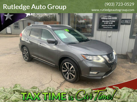 2019 Nissan Rogue for sale at Rutledge Auto Group in Palestine TX