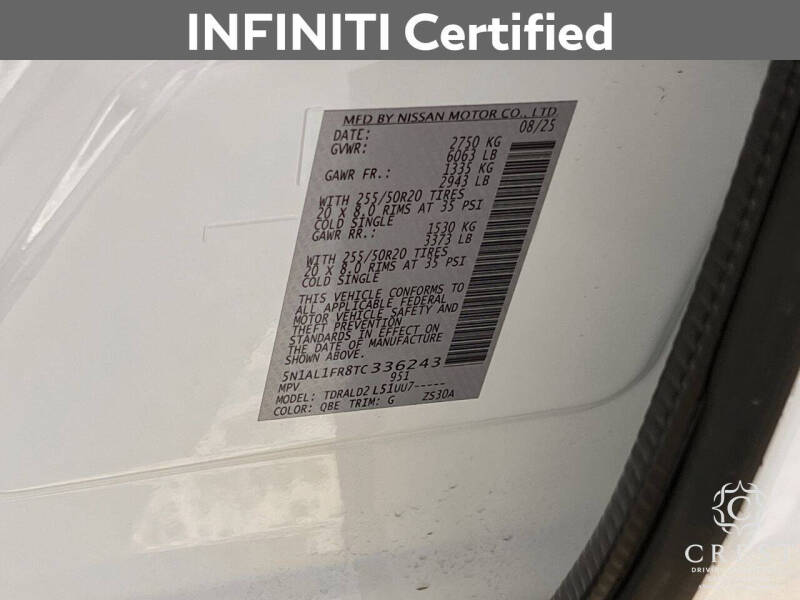 2026 Infiniti QX60 Luxe