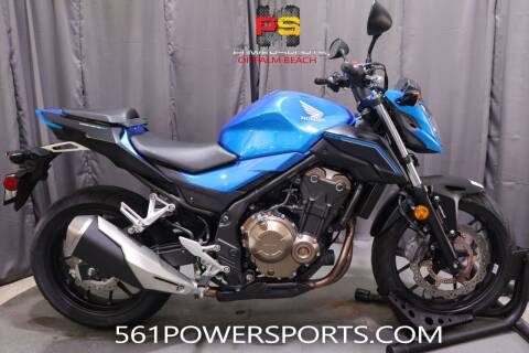 2018 Honda CB500F ABS for sale at Powersports of Palm Beach in Hollywood FL