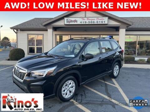 2021 Subaru Forester for sale at Rino's Auto Sales in Celina OH