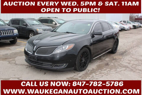 2013 Lincoln MKS for sale at Waukegan Auto Auction in Waukegan IL