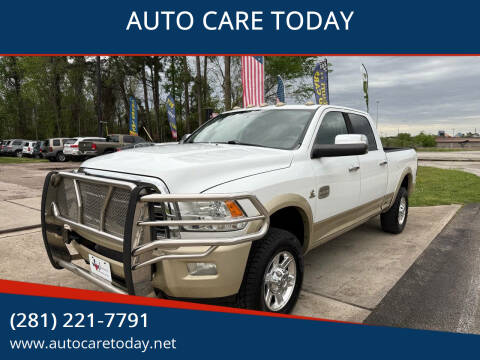 2011 RAM 2500 for sale at AUTO CARE TODAY in Spring TX
