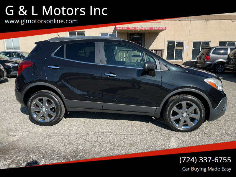 2013 Buick Encore for sale at G & L Motors Inc in New Kensington PA