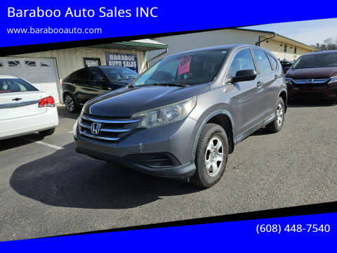 2013 Honda CR-V for sale at Baraboo Auto Sales INC in Baraboo WI